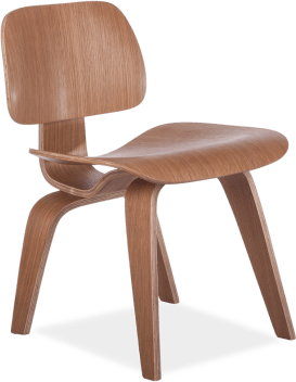 Eames Style DCW Chair Oak image.