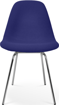 DSX Style Upholstered Dining Chair Blue image.