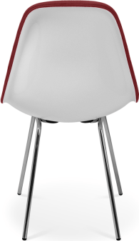 DSX Style Upholstered Dining Chair Deep Red image.