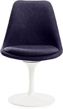 Tulip Chair Upholstered Deep Purple  image.