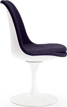 Tulip Chair Upholstered Black image.
