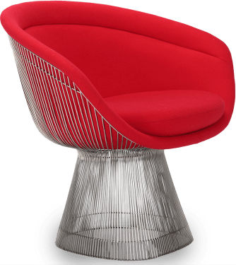 Platner Lounge Chair Wool/Morocan Blue image.
