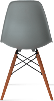 DSW Style Chair Moss Grey/Dark Wood image.