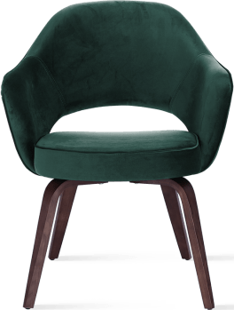 Executive Armchair - Velvet Bottle Green image.