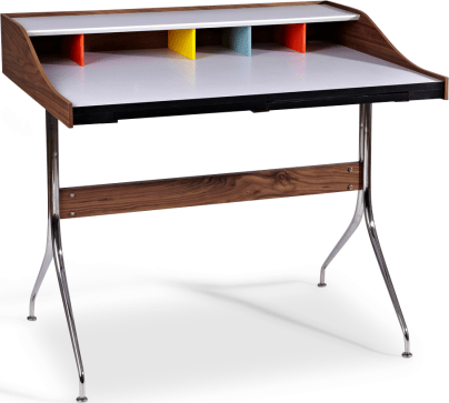 Style Swag Desk Walnut Veneer image.