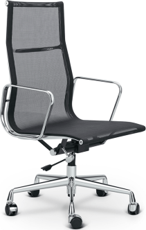 Eames Style Office Chair EA119 Mesh Black image.