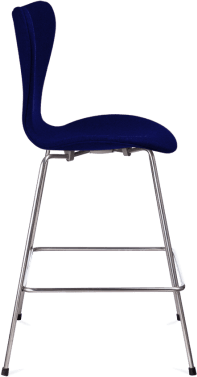 Series 7 Counter Stool Upholstered Blue image.