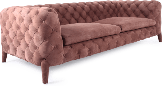 Windsor 2 Seater Sofa  Premium Leather/Buck Brown image.