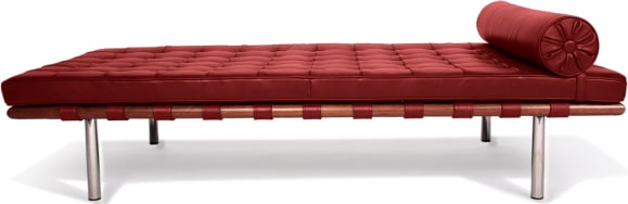 Barcelona Daybed Deep Red/Walnut image.