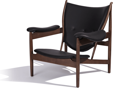 Chieftains Chair Black/Walnut image.