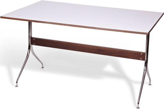 Swag Leg Rektangulært spisebord White image.