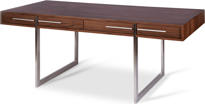 Naver AK1340 Skrivebord Walnut Veneer image.
