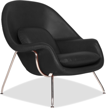 Womb Chair Premium Leather/Black  image.