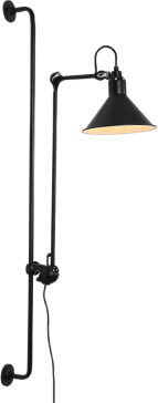 Lampe Gras 214 Style Wall Lamp Black image.