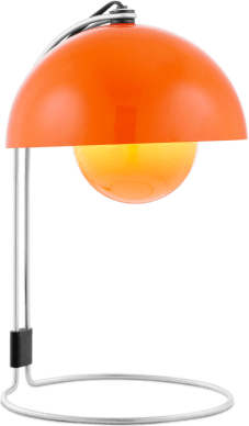 Flowerpot VP4 Style Table Lamp Orange image.