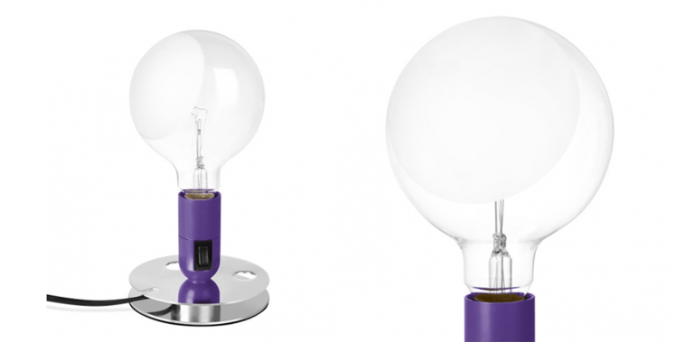 Lampadina Style Lamp Purple image.