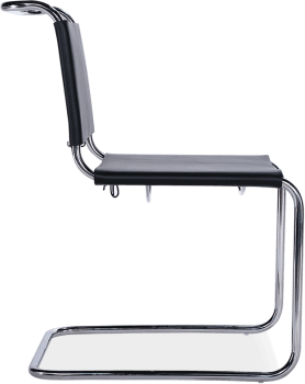 Mart Stam Chair Premium Leather/Black  image.