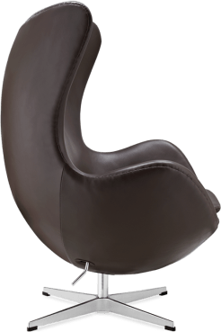 The Egg Chair Premium Leather/With piping/Mocha image.