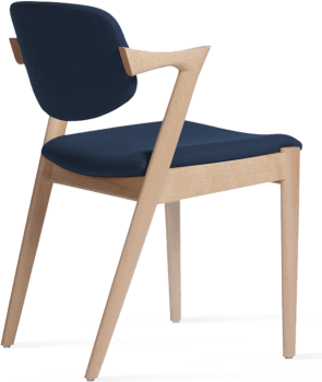 No. 42 Chair Ash/Dark Blue image.