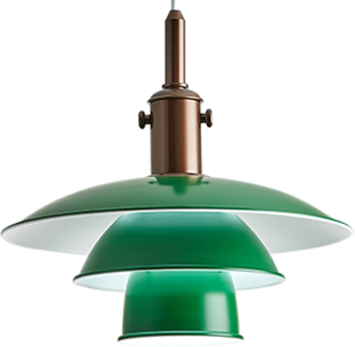 PH 3.5-3 Pendant Lamp  PH Green image.
