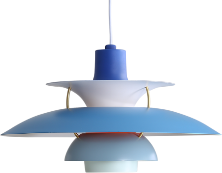 PH 5 Pendant Lamp Shades Of Blue image.