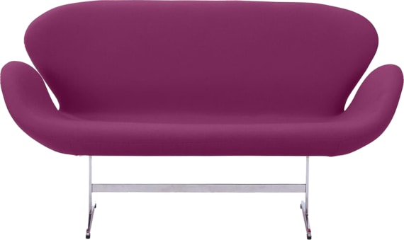The Swan Sofa Wool/Purple image.