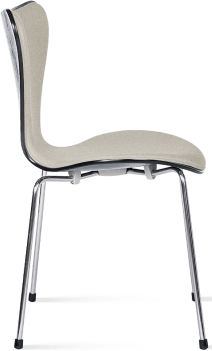 Series 7 Chair - Half Upholstered Wool/Light Pebble Grey image.