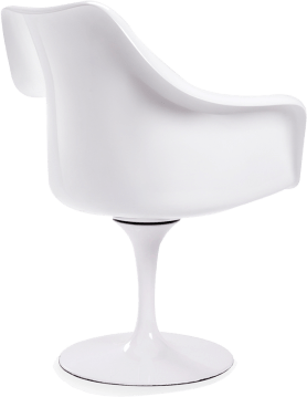 Tulip Armchair  Black image.
