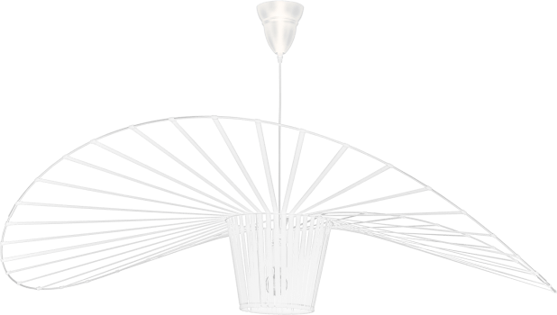 Vertigo Style Ceiling Lamp White/Large image.