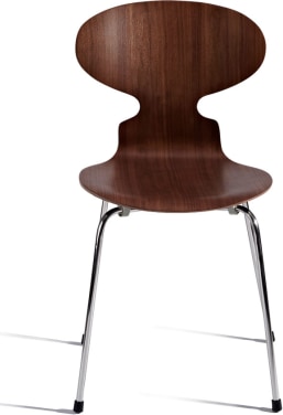 Ant chair Walnut image.