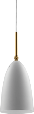 Grasshopper Style Pendant Lamp White image.