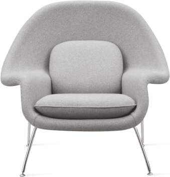 Womb Chair Wool/Light Pebble Grey image.