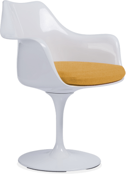 Tulip Arm Chair Mustard image.