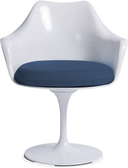 Tulip Arm Chair Dark Blue image.