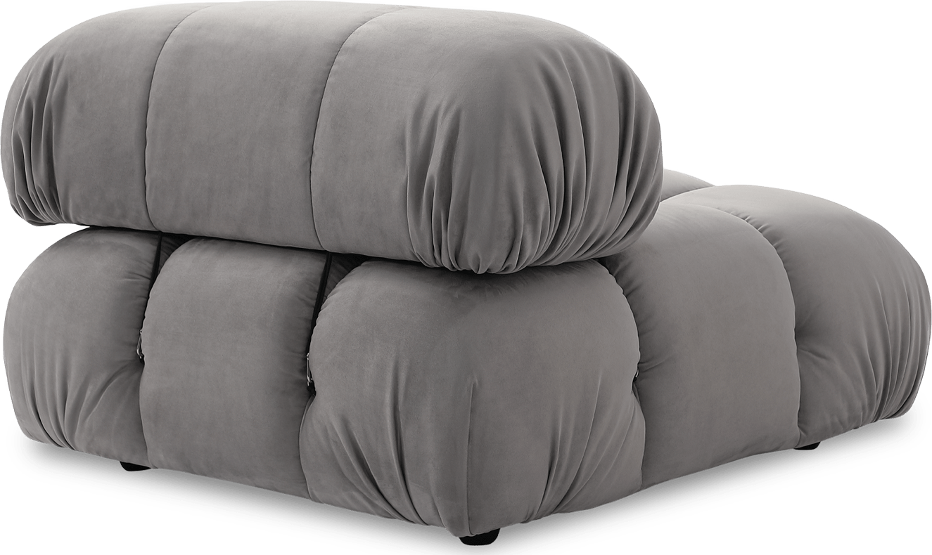 Camaleonda Style Lounge Sofa - Charcoal Grey Alcantara/Alcantara | Designer  Editions