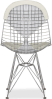 Bikini Wire Dining Chair White image.