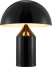 Atollo Style Table Lamp Black image.