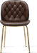 Beetle Style Dining Chair - Antique Brown Antique Brown/Gold image.