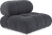 Camaleonda Style Lounge Chair Dark Grey image.
