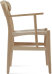 CH26 - Dining Chair - Natural Cord Ash/Natural image.