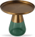 Bliss Coffee Table Brass/Green image.