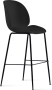 Beetle Style Barstool Black/Black image.