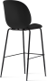 Beetle Style Barstool Black/Black image.