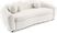 Half Moon Sofa Boucle image.