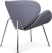 Orange Slice Chair Grey image.