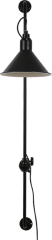 Lampe Gras 214 Style Wall Lamp Black image.