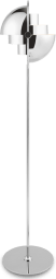 Multi-Lite Style Floor Lamp Chrome image.