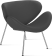 Orange Slice Chair Charcoal Grey image.