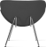 Orange Slice Chair Charcoal Grey image.