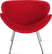 Orange Slice Chair Deep Red image.